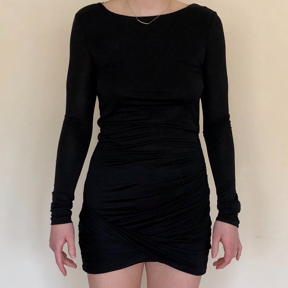 Short black dress
